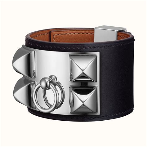 hermes collier de chien silver cuff bracelet replica|hermes enchainee necklace.